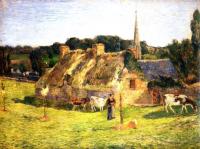 Gauguin, Paul - Lollichon Field and Pont-Aven Church